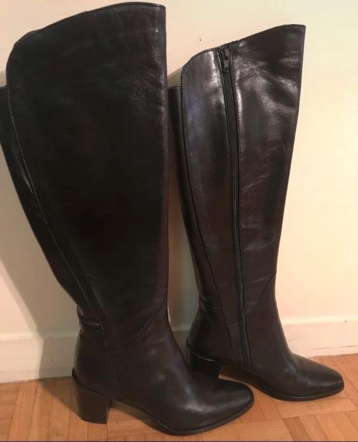 Bottes cuir - 36