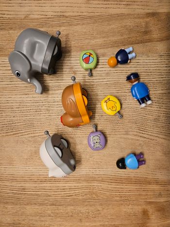 Playmobil 123 train des animaux