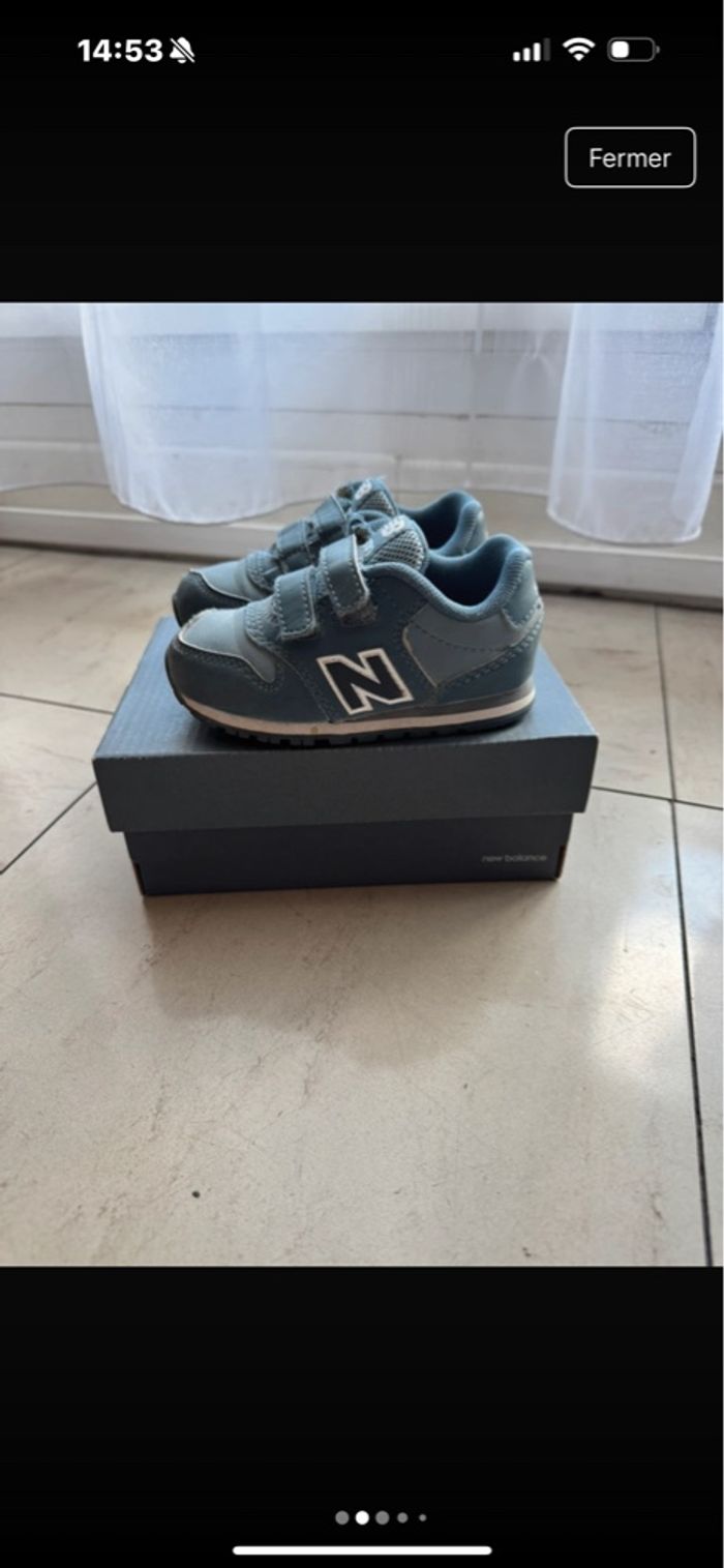 Lot de 2 paires de baskets enfant# 22 new balance - photo numéro 9
