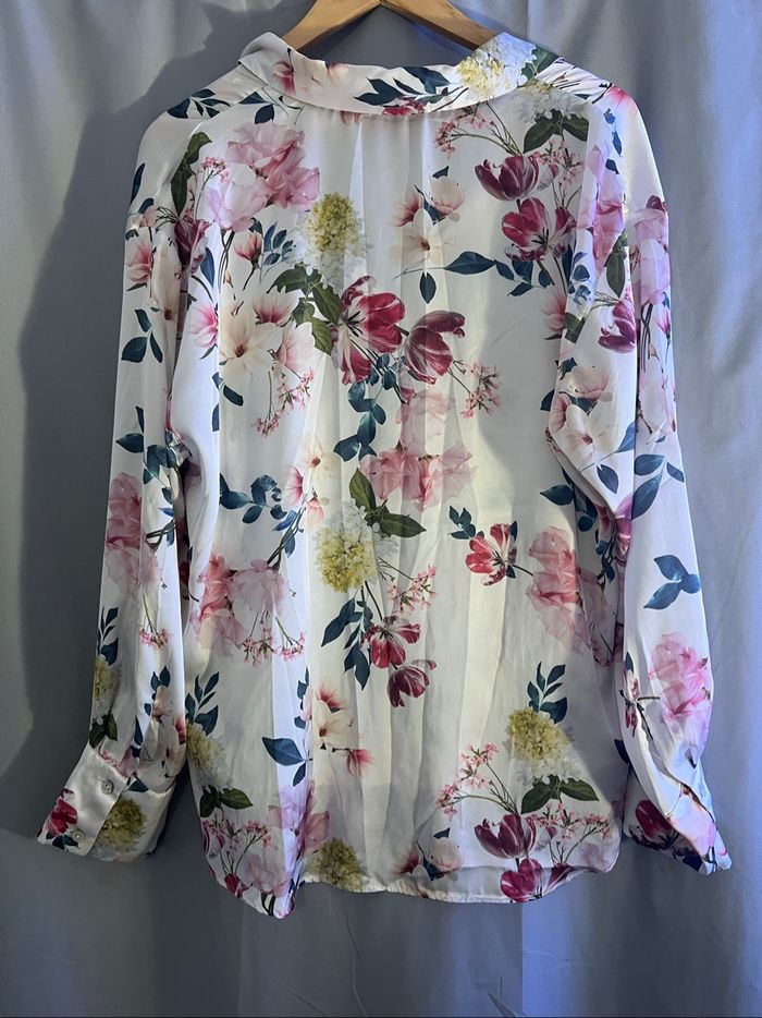 Chemise à fleur Zara - photo numéro 7