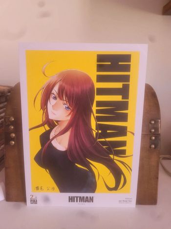 Ex-libris Hitman 20 ans Passion Pika Edition manga