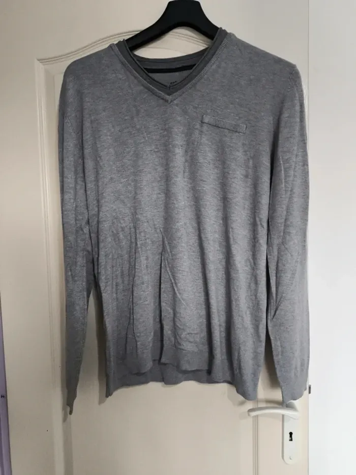Pull col v taille xxl Celio