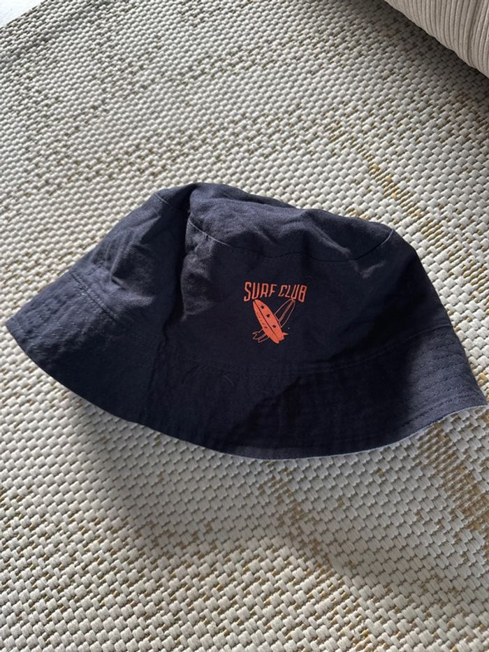 Bon réversible chapeau 8/10ans neuf - photo numéro 2