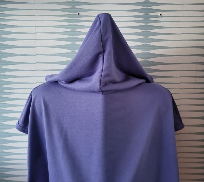 Tee-shirt sans manche et à capuche violet taille XL Shein en excellent état - photo numéro 9