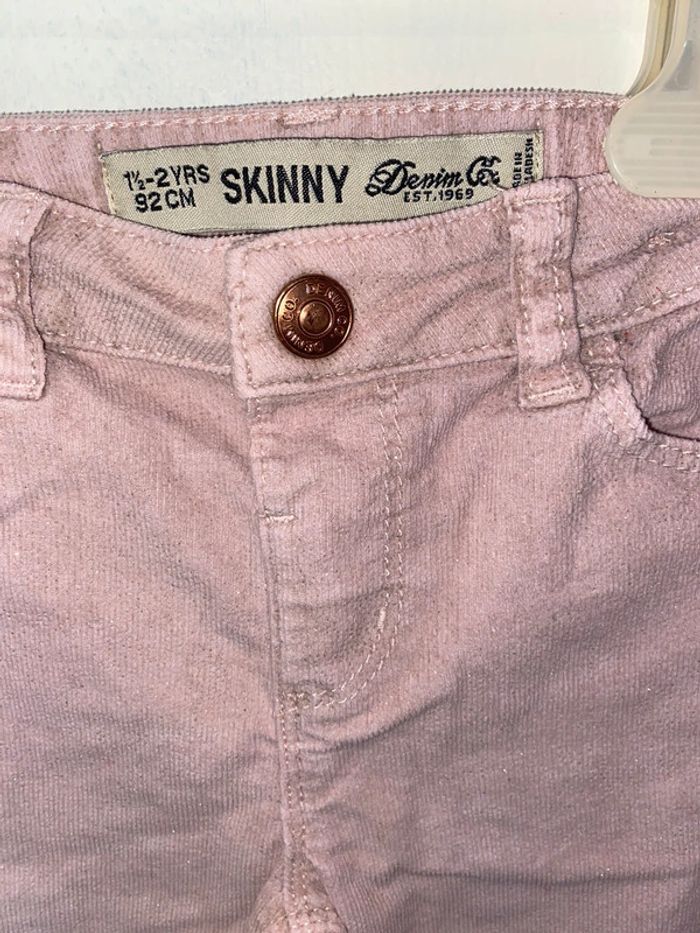 Ensemble pantalon et t-shirt, 18-24 mois, Denim Co/Sans marque. - photo numéro 3