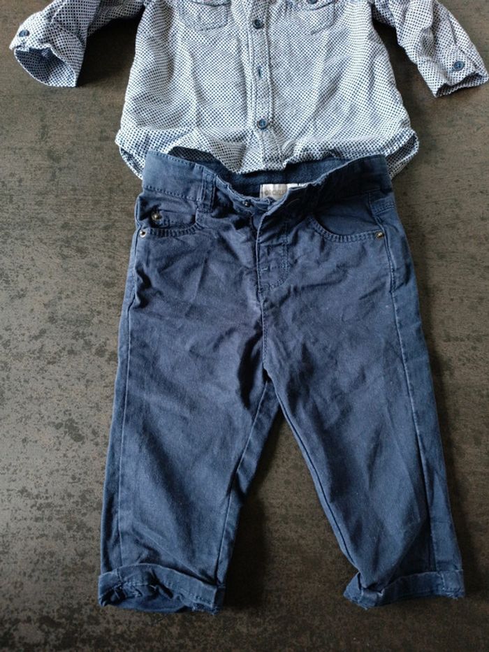 Ensemble pantalon et chemise - photo numéro 3