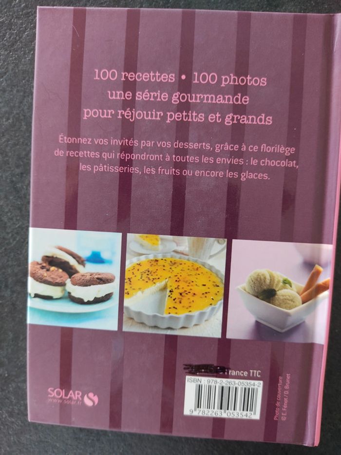 Livre de recette Desserts édition Solar - photo numéro 2
