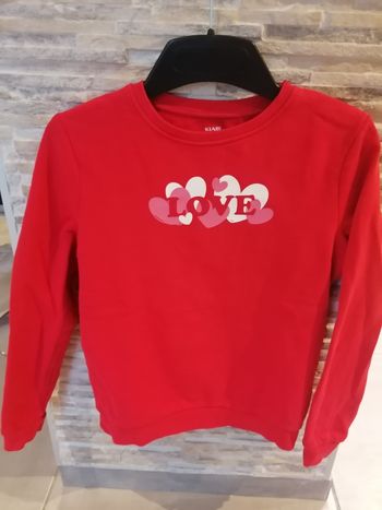 Sweet rouge Kiabi taille 12ans fille