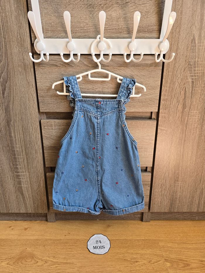 Vêtement Bébé Fille - Ensemble Salopette + Body - Sergent Major - 24 mois 86 cm - photo numéro 5