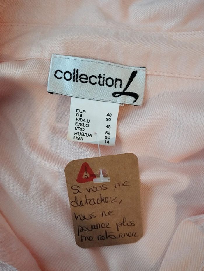 Tunique ou blouse manches réglables Collection L taille 46 - photo numéro 8