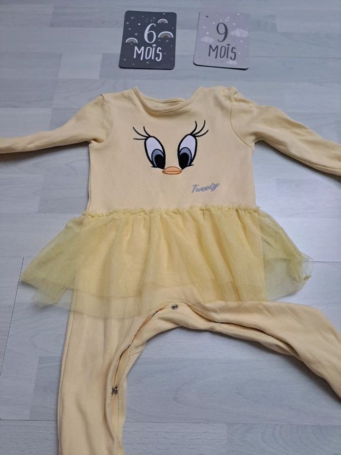 Pyjama looney tunes 6-9 mois / 74 cm - photo numéro 7