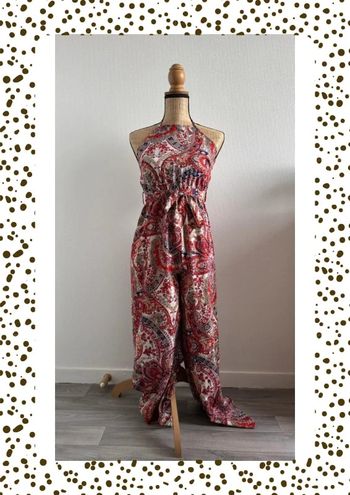 Combinaison dos-nu imprimé bohème – Taille M – Neuf sans étiquette