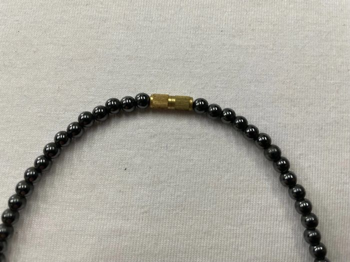 Collier éléphant en hématite - photo numéro 4