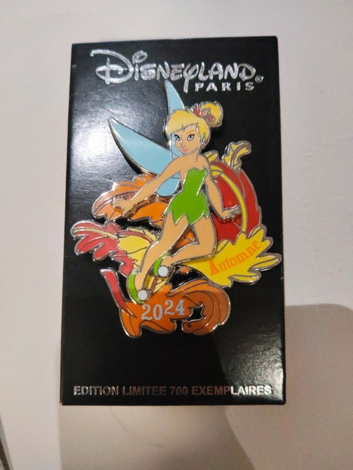 Pins EL fée clochette automne 2024 disney