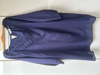 Blouse bleue Yessica - Taille 46/48