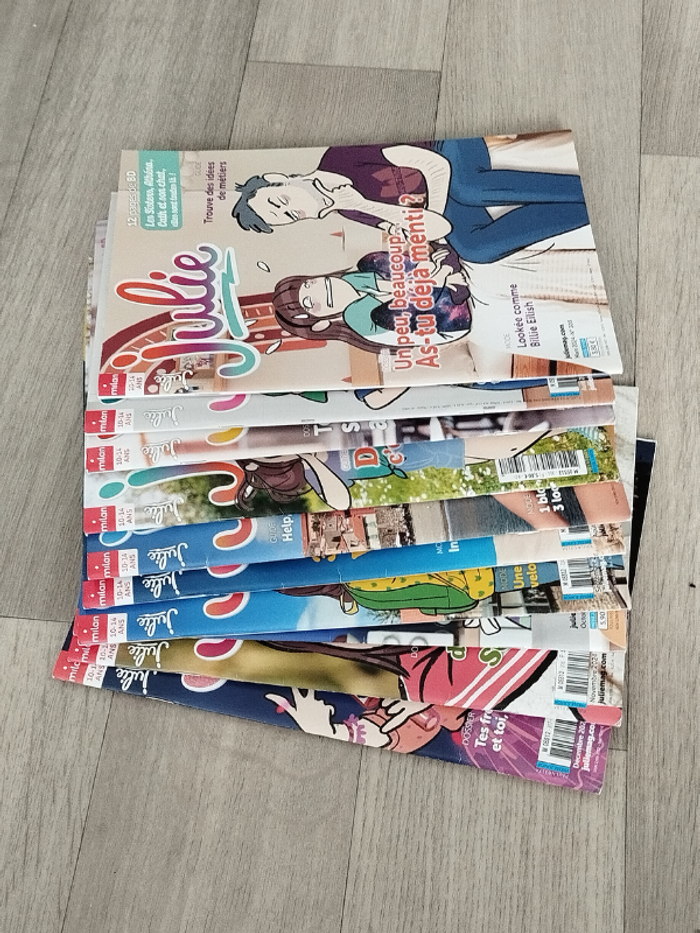 Lot de 10 magazines Julie années2024 L092 - photo numéro 3