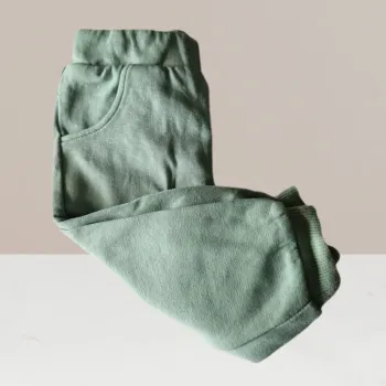 Jogging doux vert pomme - Orchestra - Taille 6 mois