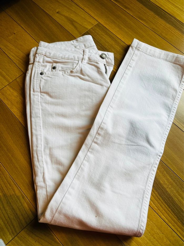 Pantalon blanc comptoir des cotonniers