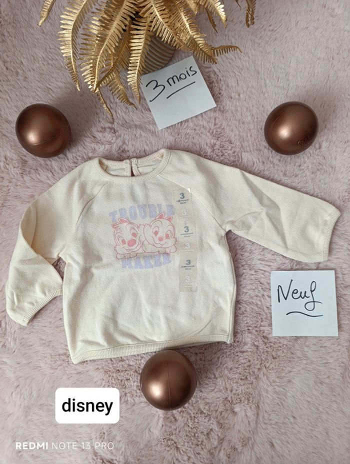 Pull Disney tic et tac neuf