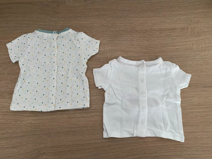 Lot 6 t-shirts 1 mois - photo numéro 5