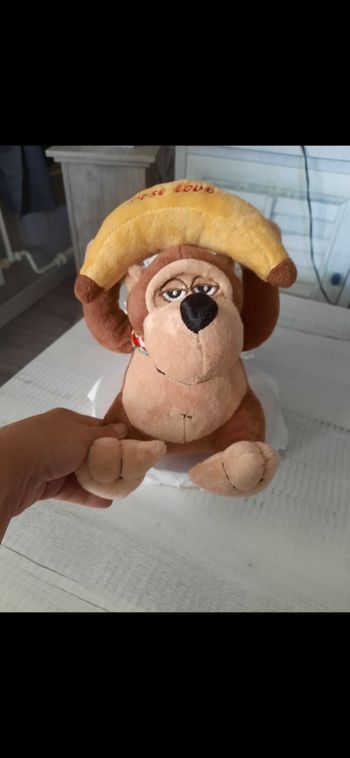 Peluche singe