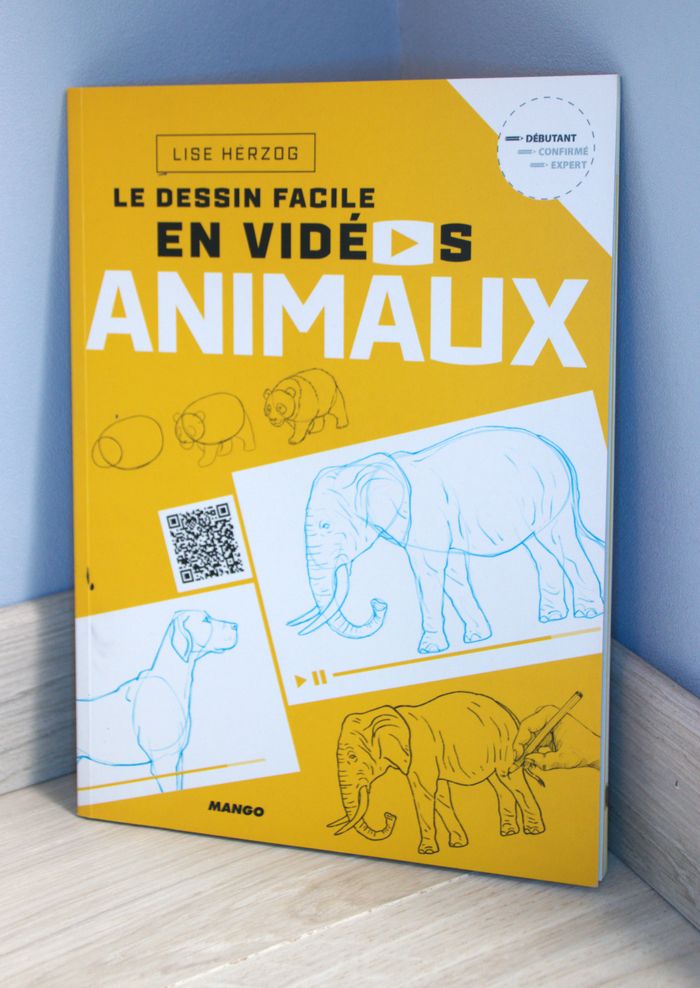 Le dessin facile en vidéo Animaux - Débutant