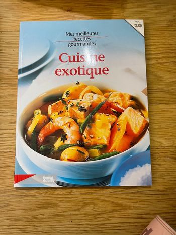 Livre cuisine exotique