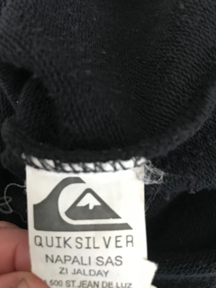 Sweat shirt QuickSilver noir - photo numéro 4