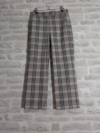 Pantalon Mango à carreaux – Taille 36