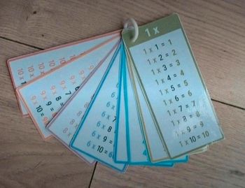 Tables de multiplications reliées