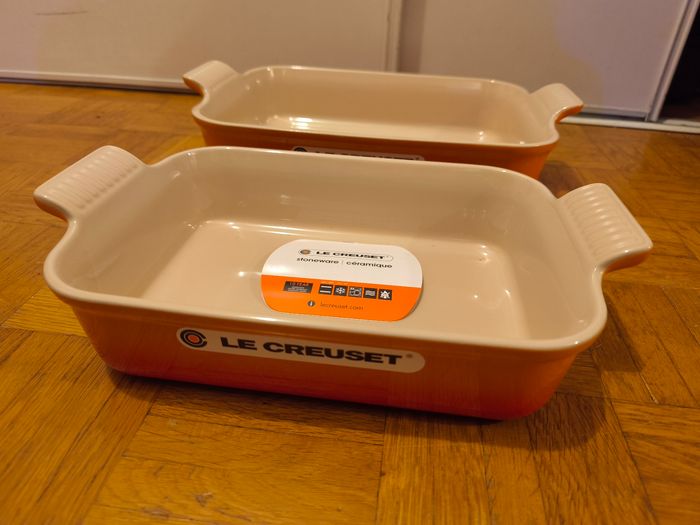 Lot de deux plats Le creuset - photo numéro 3