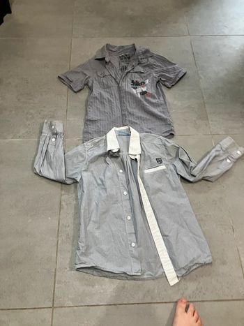 Lot chemise chemisette 8 ans