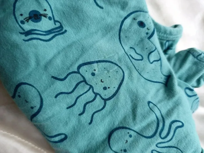 Pyjama manches longues verts animaux de la mer Kiabi 3 mois 56/62 cm 6 kg Deep sea - photo numéro 4