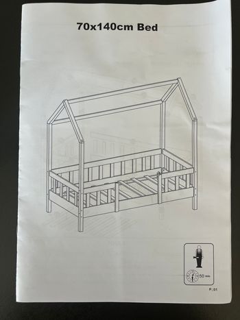 Lit en.casa cabane montessori