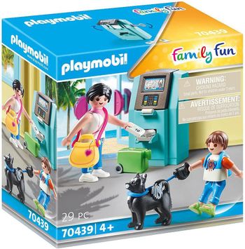 Playmobil Family Fun 70439 Vacanciers et Distributeur Automatique à Billets