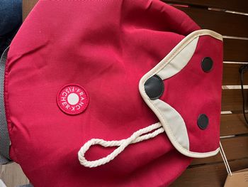 Sac à dos enfant renard – Les Déglingos / Franck Fischer – rouge