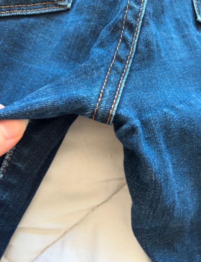 Jean Lévis 721 high rise super skinny bleu marine mi taille haute taille 36/38 W27 S/M L30 - photo numéro 17