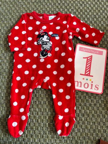Pyjama Minnie 1 mois