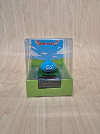 Figurine solaire Dragon Quest Slime bleu