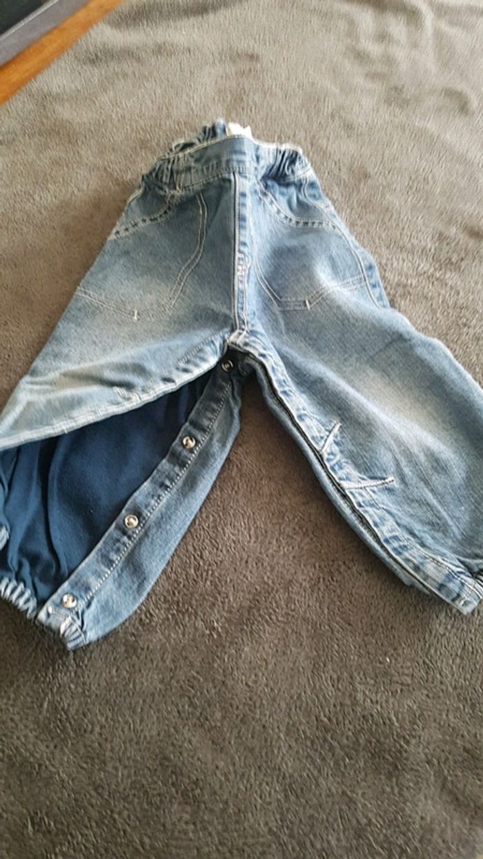 Pantalon jeans 12 mois - photo numéro 3
