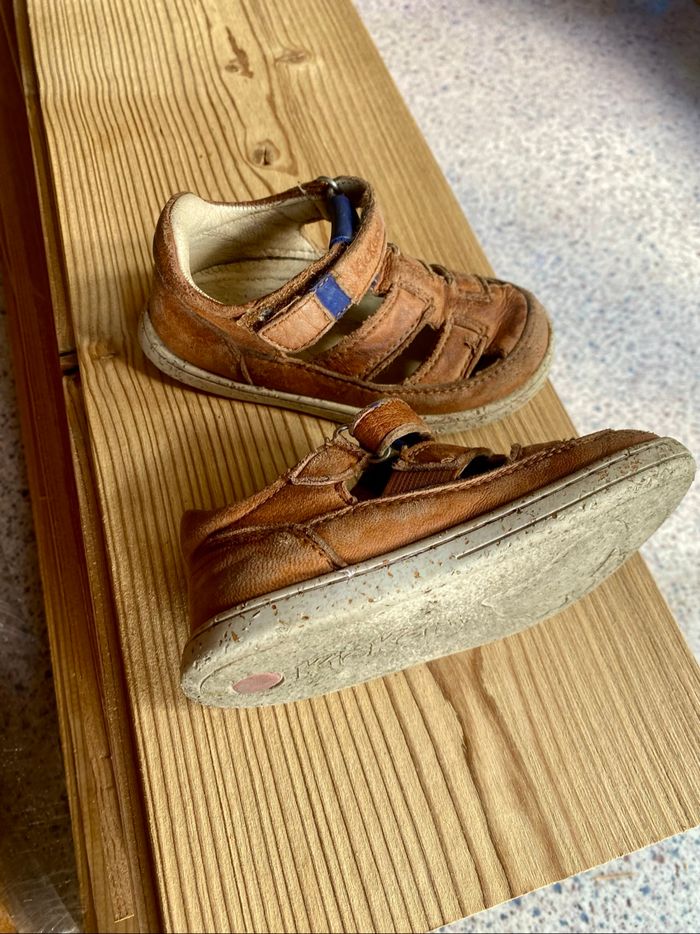 Sandales cuir ergonomiques - photo numéro 2