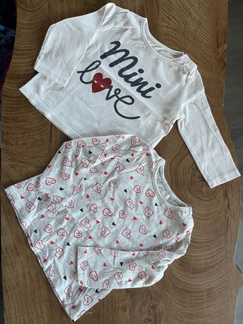 Lot 2 T-shirts manches longues