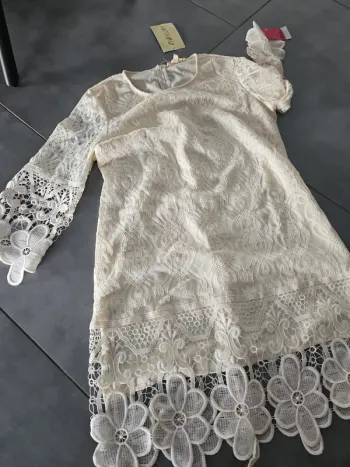 Robe creme