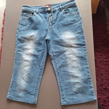 Pantacourt en jeans MIXTE