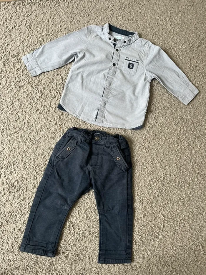 Pantalon et chemise
