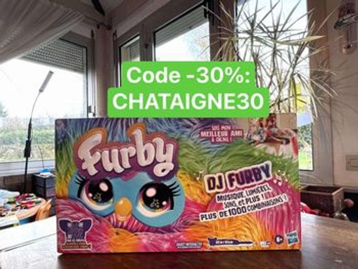 Furby Rainbow peluche interactif 32-81cm