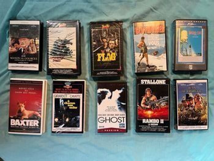 Cassettes vhs diverses - photo numéro 4