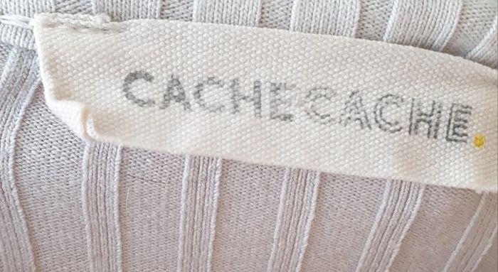 💜 Haut avec boutons taille L 40 Cache cache #emyfleury_40femme - photo numéro 3