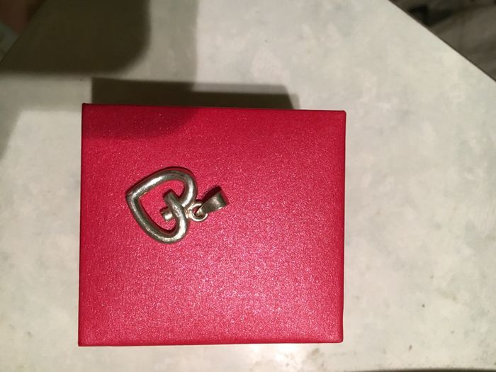 Pendentif cœur argent