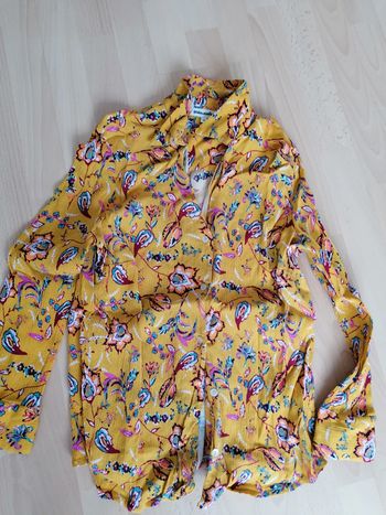 Blouse en crêpe